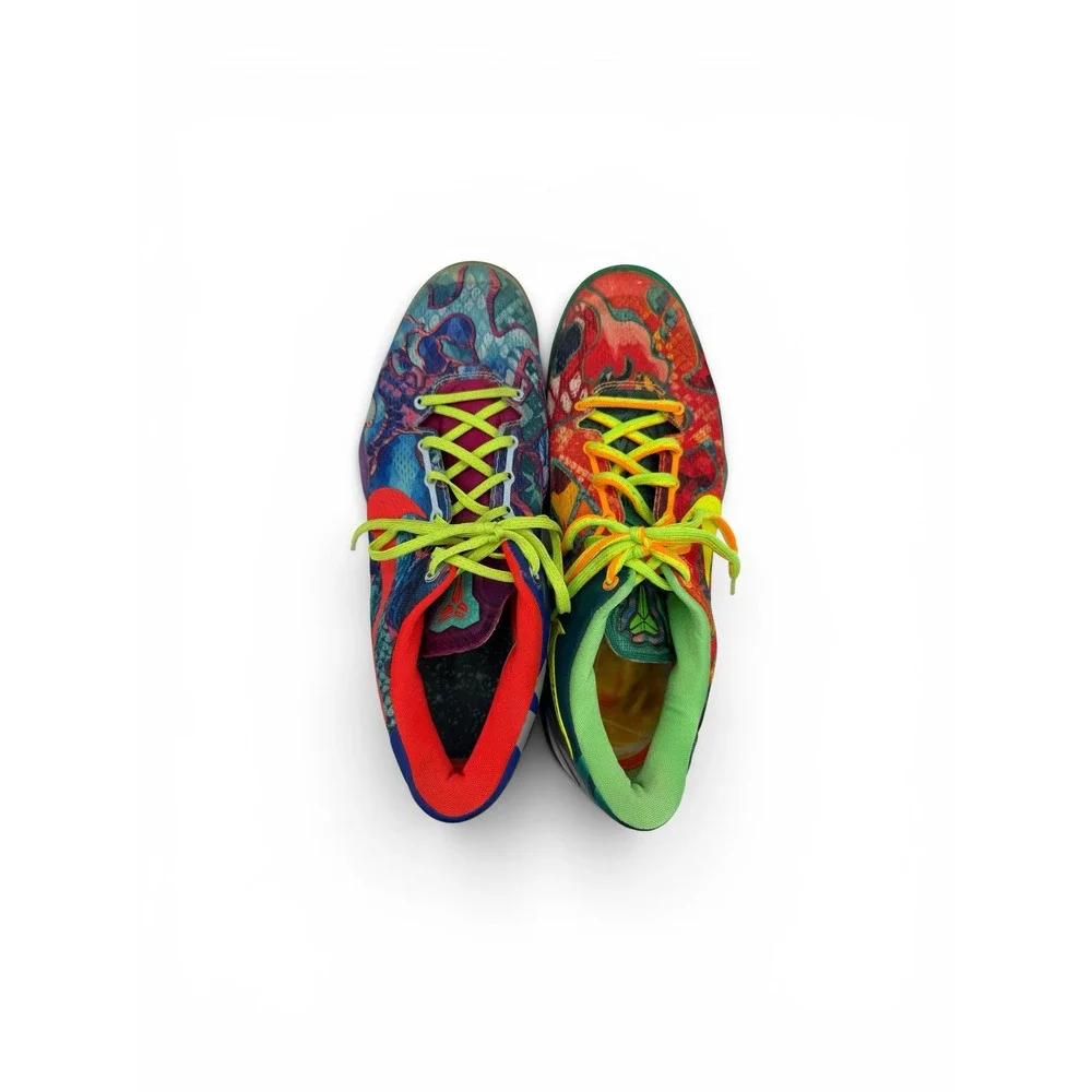 Nike Kobe 8 System What The Kobe Basketball Shoes Multi-Color 635438-800 Mens 12